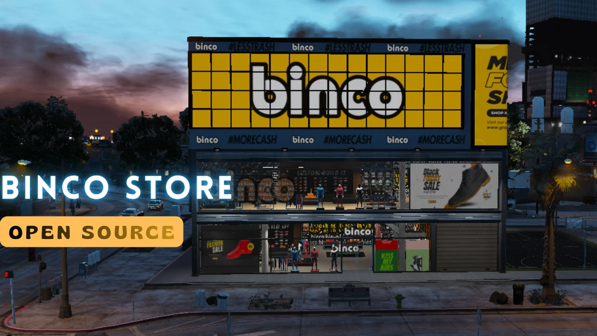Exclusive Binco Store MLO FiveM | Clothing Store Interior | Open Source
